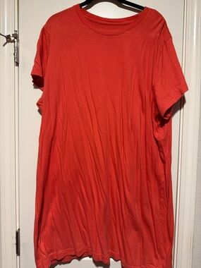 Time and Tru Coral T Shirt Dress